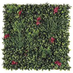 Nortene - Pannello Decorativo in Fogliame di Bougainvillea Sintetico villa - 1x1m - Verde
