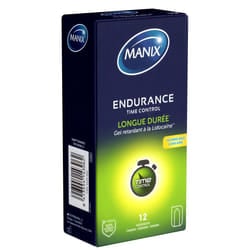 Manix *Endurance TimeControl* Longue Durée 12 pz Preservativi