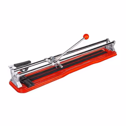 Rubi - Taglierina manuale Practic-60 Lunghezza di taglio 61 cm con arresto laterale e angolo di 45° - 24985 - Guide in acciai ...