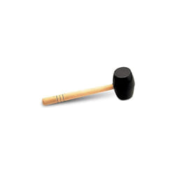 Mazzuola in gomma nera da 750 g. 65908 Rubi