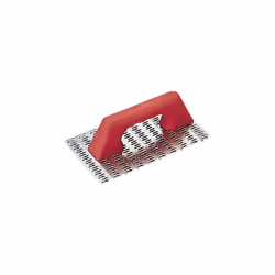 raschietto con manico in plastica 250x144mm. 65962 rubi.il raschietto per malta monostrato con manico in plastica è dotato di ...