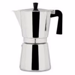 Oroley New Vitro, Moka, Argento, Alluminio, 3 tazze