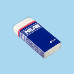 Milan CNM4024 gomma per cancellare Blu, Bianco 24 pz