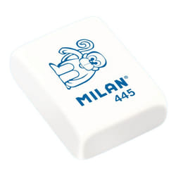 Milan CMM445 gomma per cancellare Rosa, Bianco