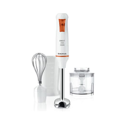 Taurus Robot Unic 500 Plus Inox Frullatore ad immersione 500 W Arancione, Bianco