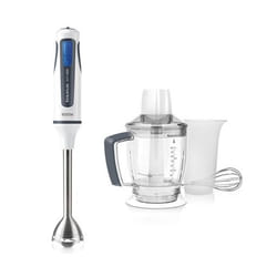 Taurus Bapi 1000 Plus Inox 1 L Frullatore ad immersione 1000 W Grigio, Bianco