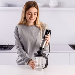 Taurus HBA1500X frullatore 0,5 L Frullatore ad immersione 1500 W Nero, Acciaio inox - Vista aggiuntiva 5