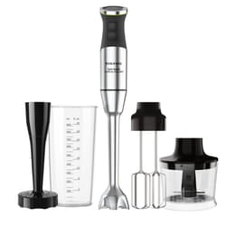 Taurus Bapi 1500 Luxe XL Fullset Frullatore ad immersione 1500 W Nero, Acciaio inox