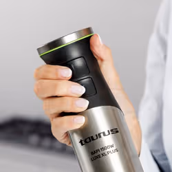 Taurus BAPI 1500 LUXE XL PLUS Frullatore portatile 1500 W Nero, Acciaio inox - Vista aggiuntiva 3
