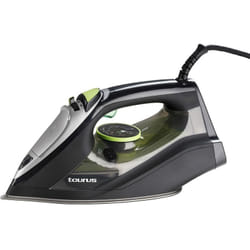 Taurus - Ferro da stiro a vapore 3000 w di potenza, corsa di vapore di 200 g/min, con punta di precisione, posizione eco, suola anodizzata,