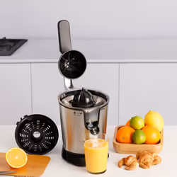 Taurus EASY PRESS 1000 LEGEND spremiagrumi elettrico 0,65 L 1000 W Nero, Acciaio inox - Vista aggiuntiva 8