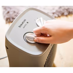 Taurus Tropicano Bagno Interno Grigio 2000 W Riscaldatore ambiente elettrico con ventilatore - Vista aggiuntiva 6