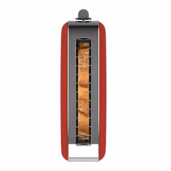 Taurus 960659000 tostapane 6 1 fetta/e 850 W Rosso, Acciaio inox