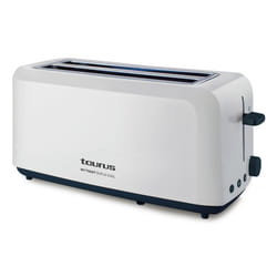 Taurus 8414234606730 tostapane 6 2 fetta/e 1450 W Nero, Bianco