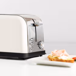 Taurus Vintage Cream 7 2 fetta/e 1500 W Crema, Acciaio inox, Grigio - Vista aggiuntiva 3