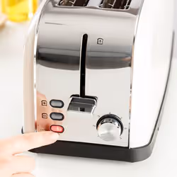 Taurus Vintage Cream 7 2 fetta/e 1500 W Crema, Acciaio inox, Grigio - Vista aggiuntiva 7