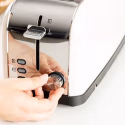 Taurus Vintage Cream 7 2 fetta/e 1500 W Crema, Acciaio inox, Grigio - Vista aggiuntiva 8