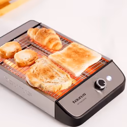 Taurus Neptuno Legend 4 fetta/e 1000 W Nero, Acciaio inox