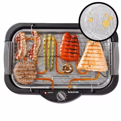 Taurus MAXIM´S Barbecue Da tavolo Elettrico Nero 2400 W