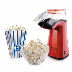 Taurus 968375000 macchina per popcorn Nero, Rosso, Trasparente 3 min 1100 W - Vista aggiuntiva 4