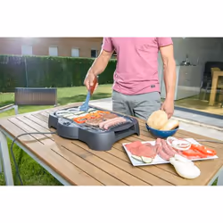 Taurus Maxim's Plus Barbecue Da tavolo Elettrico Nero 2000 W - Vista aggiuntiva 8