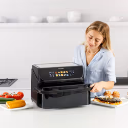 Taurus GRILL 360 XL Singolo 10 L 2800 W Friggitrice ad aria calda Nero - Vista aggiuntiva 3