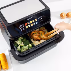 Taurus GRILL 360 XL Singolo 10 L 2800 W Friggitrice ad aria calda Nero - Vista aggiuntiva 5