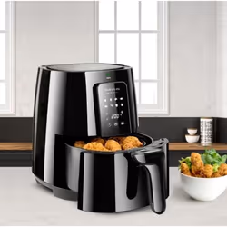 Taurus Air Fry Digital Singolo 3,5 L Indipendente 1300 W Friggitrice ad aria calda Nero