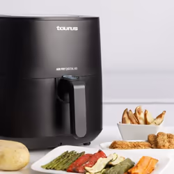 Taurus 973978000 friggitrice Singolo 5,5 L Indipendente 1700 W Friggitrice ad aria calda Nero - Vista aggiuntiva 8