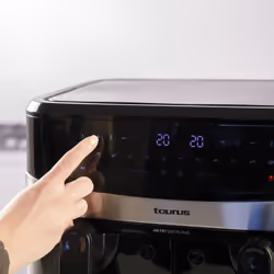 Taurus Air Fry Digital Duo Doppia 9 L 2200 W Friggitrice ad aria calda Nero - Vista aggiuntiva 5