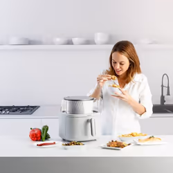 Taurus Aero Crisp Spin Singolo 6 L Indipendente 1550 W Friggitrice ad aria calda Bianco - Vista aggiuntiva 6