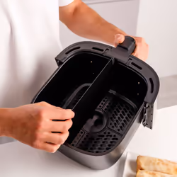 Taurus Air Fry Digital 7S Wall Singolo 6,5 L Indipendente 1600 W Friggitrice ad aria calda Nero, Acciaio inox - Vista aggiuntiva 4