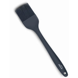 Lacor - 64465 - Spazzola Da Cucina Grigia, Spazzola In Silicone, Utensili Da Cucina, Manico Ergonomico, Antiaderente, Resistente alle Alte