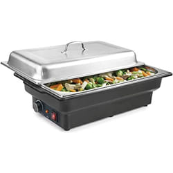 Lacor - 69336 Chafing Dish elettrico, 900 w, 8'50 litri, acciaio inox