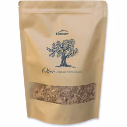 Lo speciale sacchetto di serrín in legno di ulivo di Lacor (purezza del 99,9%) di 600 g è compatibile con il fumatore aliment ...