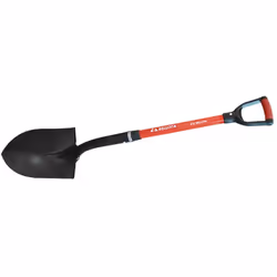 Adatto per scavare nel terreno. Rinforzato, manico in fibra di resina a D. Dimensione badile cm 23 x 30. Lunghezza totale 1,0 ...