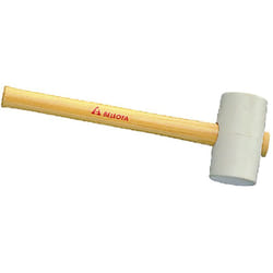 Bellota - Mazzuola con testa in gomma resistente e manico in legno -750 gr - ø testa 85 mm