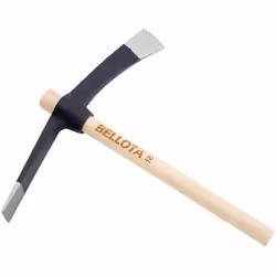 Testa in acciaio forgiato di alta qualità. Manico in legno di faggio.