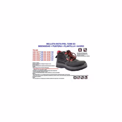 Lo stivale in pelle ACORN S3 72300 numero 45 è una scarpa antinfortunistica progettata per offrire protezione e comfort. È do ...