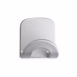 INOFIX Appendiabiti Adesivo ad arco cromo opaco2086-8 Appendiabiti adesivoFissaggio opzionale con viti (non incluse), che son ...