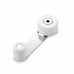 Inofix 2058, Bianco, Metallo, Fissato sul pavimento, 1 pz, 34 mm, 101 mm