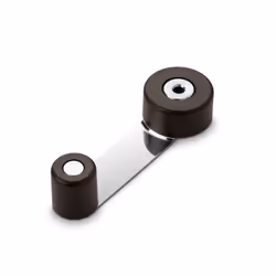 Inofix 2058, Marrone, Metallo, Fissato sul pavimento, 1 pz, 34 mm, 101 mm