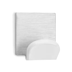 Appendiabiti Adesivo con base in metallo Bianco - Inofix