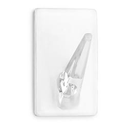 Gancio adesivo trasparente (blister da 4 unità) Inofix