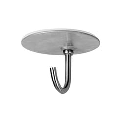 Inofix - Supporto a parete adesiva in acciaio inox (blister 2 unisce)