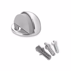 Inofix 3049, Cromo, Metallo, Silicone, Fissato sul pavimento, 1 pz, 45 mm, 45 mm
