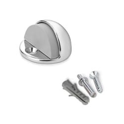 Inofix 3049 fermaporta salva dita Cromo Metallo, Silicone
