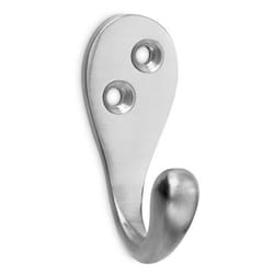 Appendiabiti classico in ottone nichel satinato (blister) inofix