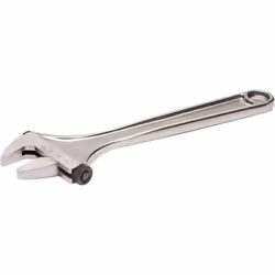 chiave regolabile zigrinata laterale 10" cromata 001041 irimo. adatta per applicazioni pesanti. movimento fluido e regolazion ...