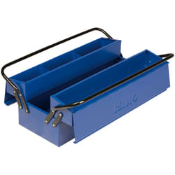 Cassetta porta attrezzi con 2 maniglie e 3 vaschette 500x210x190mm 902031 Irimo